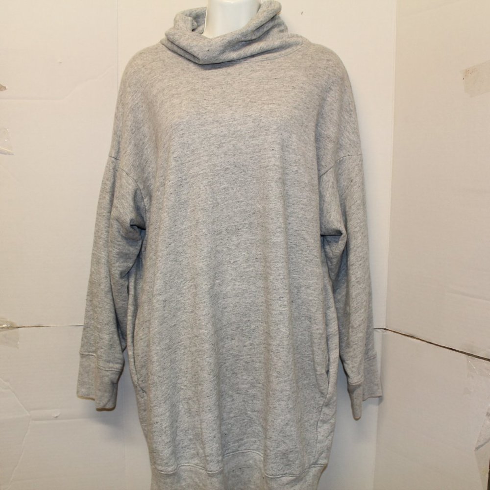 AG OVERSIZE SWEATER SZ S GRAY